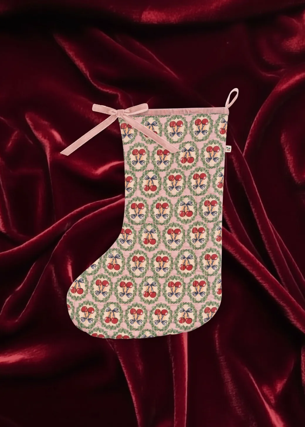 Konges Sløjd Julesok - cherry bow cherrybow Cheap