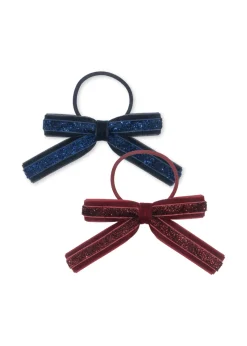 Konges Sløjd 2 pak elastikker - red/navy Clearance