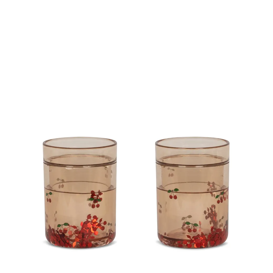 Konges Sløjd 2 pak glimmerkop - cherry Outlet