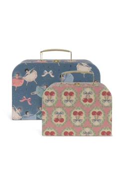 Konges Sløjd 2 pak kufferter - snow bow ballerina snowbowballerina Discount