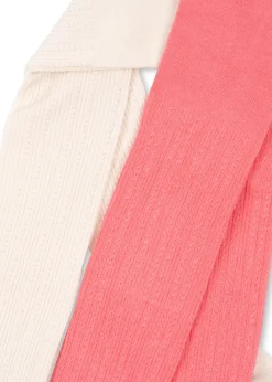 Konges Sløjd 2 pak strømpebukser - beige/rose Outlet