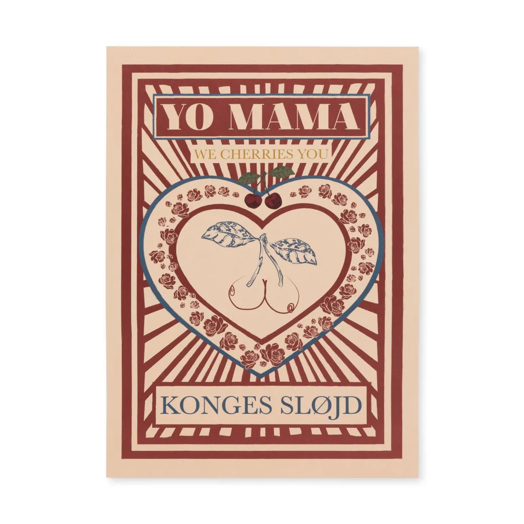 Konges Sløjd PLAKAT A3 - heart New