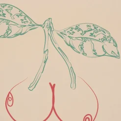 Konges Sløjd PLAKAT 50 cm x 70 cm - cherry Cheap