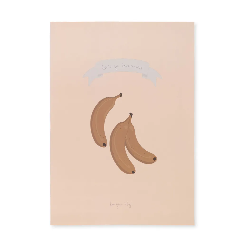Konges Sløjd plakat - LET'S GO BANANAS let'sgobananas Fashion
